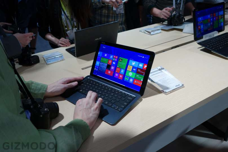 Illustration for article titled Asus Makes Transforming Windows Tablets Way Less Chunky